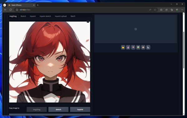 AnimateDiff でimg2imgを利用してアニメーションを作成する:画像9