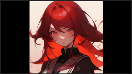 AnimateDiff でimg2img + IP-Adapter を利用してアニメーションを作成する:画像2