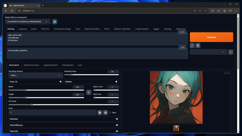 AnimateDiff の Prompt travel を利用してアニメーションを作成する:画像7