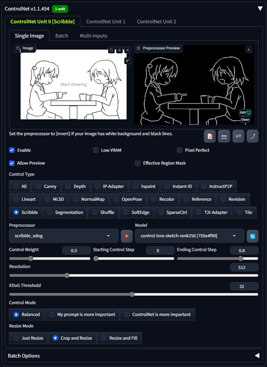 Regional prompterを利用してキャラクターの描き分けをする:画像4