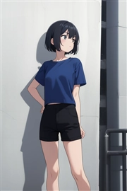 アニメ / イラスト系 モデルの違いによる出力イメージの比較 (旧バージョン or 古いモデル):画像161