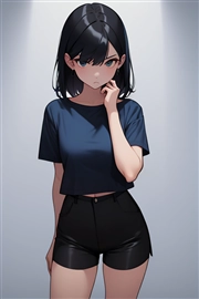 アニメ / イラスト系 モデルの違いによる出力イメージの比較 (旧バージョン or 古いモデル):画像53