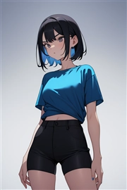 アニメ / イラスト系 モデルの違いによる出力イメージの比較 (旧バージョン or 古いモデル):画像54
