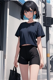 アニメ / イラスト系 モデルの違いによる出力イメージの比較 (旧バージョン or 古いモデル):画像49