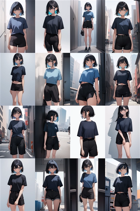 アニメ / イラスト系 モデルの違いによる出力イメージの比較 (旧バージョン or 古いモデル):画像51