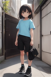 アニメ / イラスト系 モデルの違いによる出力イメージの比較 (旧バージョン or 古いモデル):画像77