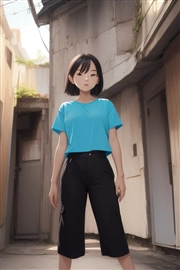 アニメ / イラスト系 モデルの違いによる出力イメージの比較 (旧バージョン or 古いモデル):画像58