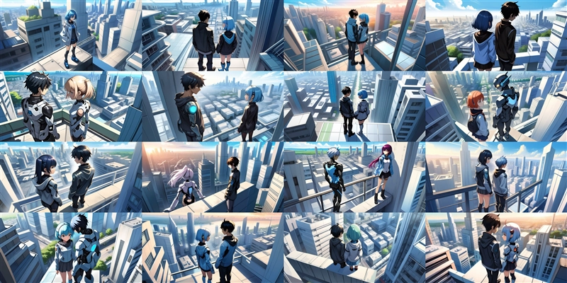アニメ / イラスト系 モデルの違いによる出力イメージの比較 (SDXL 旧バージョンモデル):画像46
