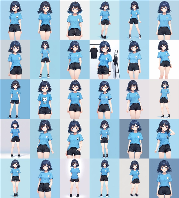 アニメ / イラスト系 モデルの違いによる出力イメージの比較 (SDXL 旧バージョンモデル):画像41