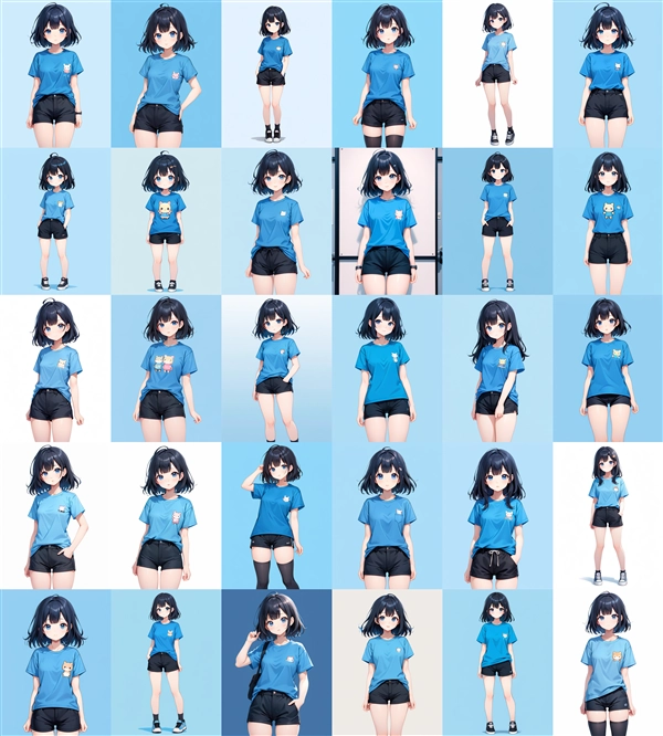 アニメ / イラスト系 モデルの違いによる出力イメージの比較 (SDXL 旧バージョンモデル):画像39
