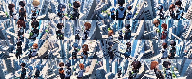 アニメ / イラスト系 モデルの違いによる出力イメージの比較 (SDXL 旧バージョンモデル):画像38