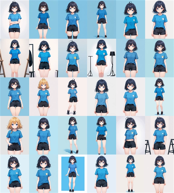 アニメ / イラスト系 モデルの違いによる出力イメージの比較 (SDXL 旧バージョンモデル):画像35