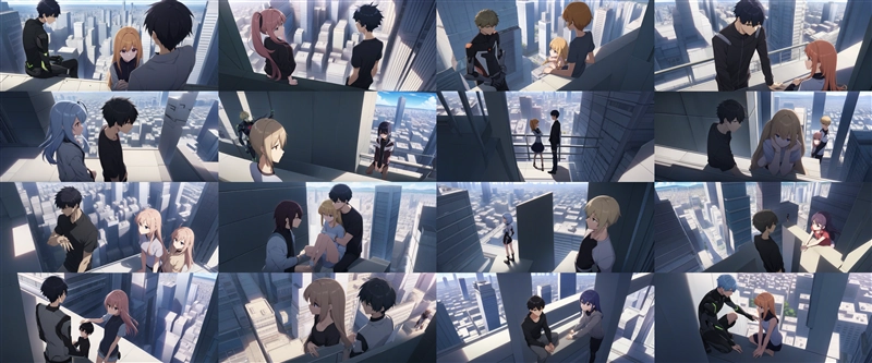 アニメ / イラスト系 モデルの違いによる出力イメージの比較 (SDXL):画像16