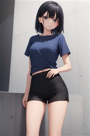 アニメ / イラスト系 モデルの違いによる出力イメージの比較 (旧バージョン or 古いモデル):画像224