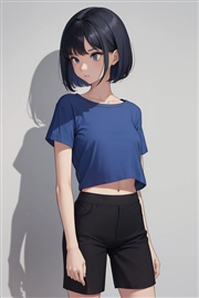 アニメ / イラスト系 モデルの違いによる出力イメージの比較 (旧バージョン or 古いモデル):画像259