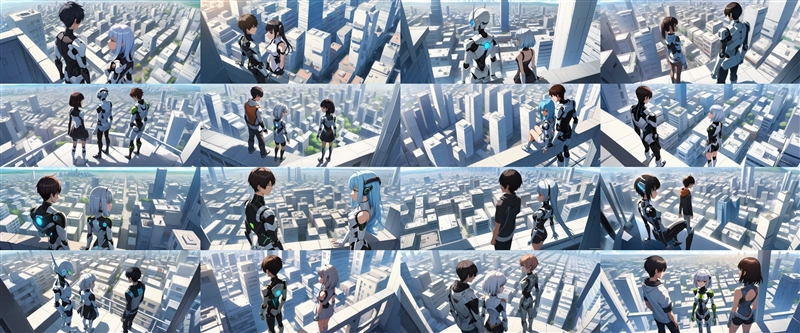 アニメ / イラスト系 モデルの違いによる出力イメージの比較 (SDXL 旧バージョンモデル):画像201