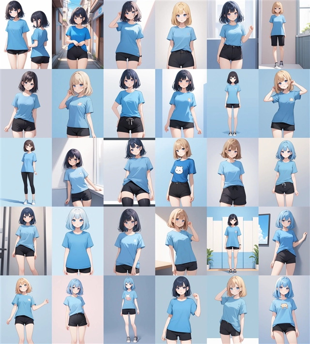 アニメ / イラスト系 モデルの違いによる出力イメージの比較 (SDXL):画像68