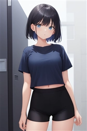 アニメ / イラスト系 モデルの違いによる出力イメージの比較 (旧バージョン or 古いモデル):画像239