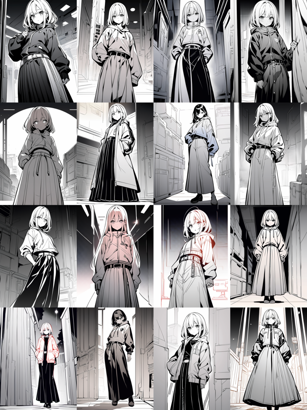 Animagine XL v3.0 base - Animagine XL v3.1 / v3.0 / v3.0 base を比較する:画像15