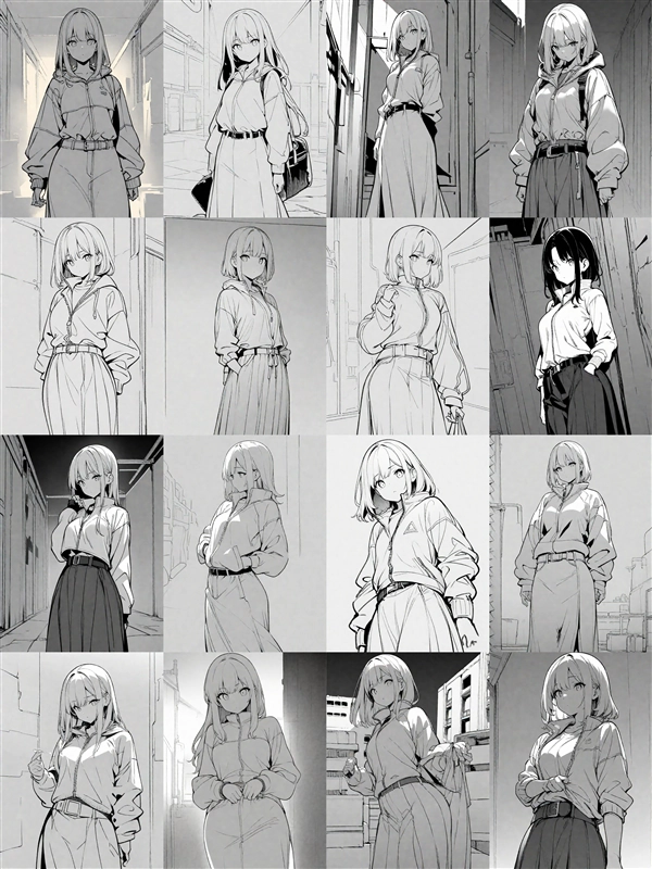 Animagine XL v3.1 - Animagine XL v3.1 / v3.0 / v3.0 base を比較する:画像16