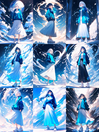 1080×1440 - Animagine XL v4.0 の画像サイズの違いによる生成画像の比較:画像36