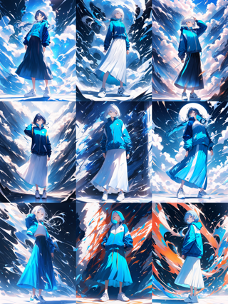1152×1536 - Animagine XL v4.0 の画像サイズの違いによる生成画像の比較:画像37