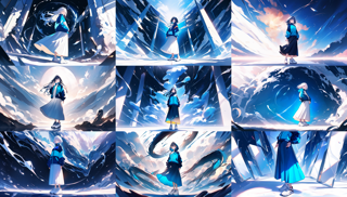 1344×768 - Animagine XL v4.0 の画像サイズの違いによる生成画像の比較:画像4