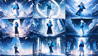 1344×768 - Animagine XL v4.0 の画像サイズの違いによる生成画像の比較:画像22
