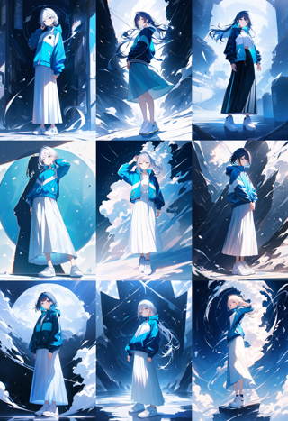 832×1216 - Animagine XL v4.0 の画像サイズの違いによる生成画像の比較:画像25