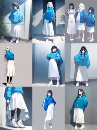 1024×1365 - Illustrious XL v1.0 / v1.1 の画像サイズの違いによる生成画像の比較:画像28