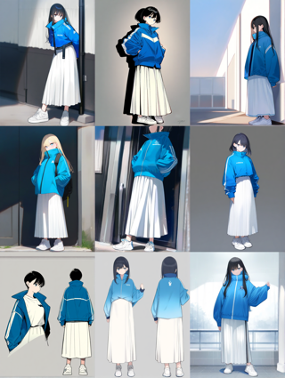 680×906 - Illustrious XL v1.0 / v1.1 の画像サイズの違いによる生成画像の比較:画像24