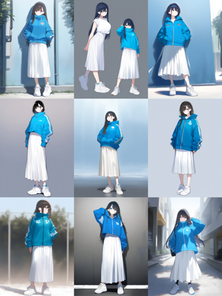 960×1280 - Illustrious XL v1.0 / v1.1 の画像サイズの違いによる生成画像の比較:画像27