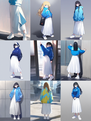 1200×1600 - Illustrious XL v1.0 / v1.1 の画像サイズの違いによる生成画像の比較:画像11