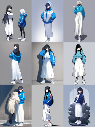 1280×1706 - Illustrious XL v1.0 / v1.1 の画像サイズの違いによる生成画像の比較:画像12