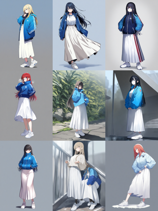 1440×1920 - Illustrious XL v1.0 / v1.1 の画像サイズの違いによる生成画像の比較:画像14