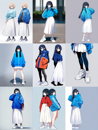 600×800 - Illustrious XL v1.0 / v1.1 の画像サイズの違いによる生成画像の比較:画像3