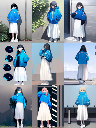 680×906 - Illustrious XL v1.0 / v1.1 の画像サイズの違いによる生成画像の比較:画像4