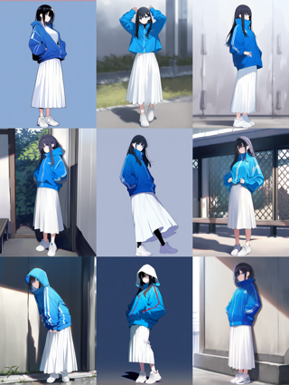 800×1066 - Illustrious XL v1.0 / v1.1 の画像サイズの違いによる生成画像の比較:画像6