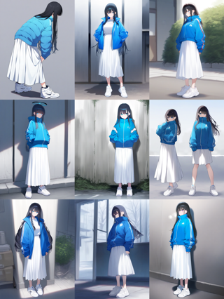 960×1280 - Illustrious XL v1.0 / v1.1 の画像サイズの違いによる生成画像の比較:画像7