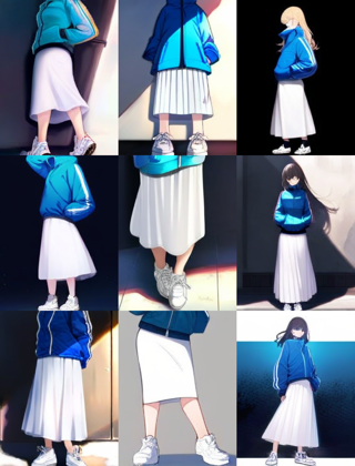 256×341 - Illustrious XL v2.0 の画像サイズの違いによる生成画像の比較:画像1