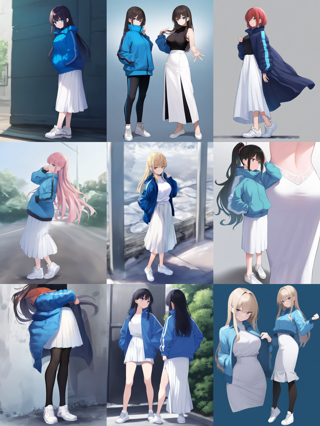 960×1280 - Illustrious XL v2.0 の画像サイズの違いによる生成画像の比較:画像7