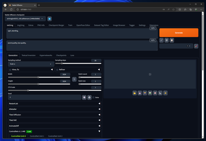 ControlNet OpenPoseモデルによる出力の違い:画像6