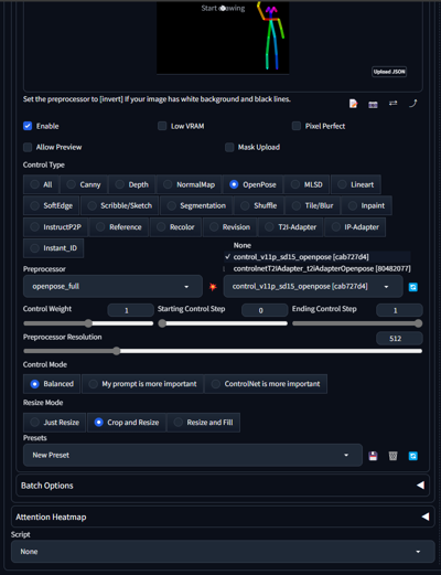 ControlNet OpenPoseモデルによる出力の違い:画像16