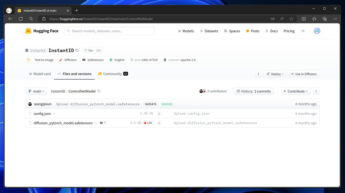 Stable Diffusion Web UIでの Instant-ID の初期設定 - Stable