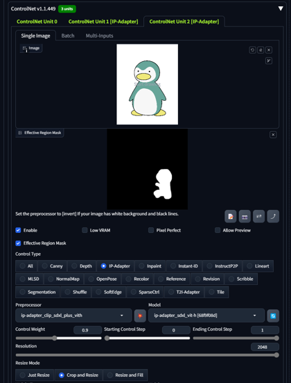 指定したデザインのキャラクター(人型でないキャラクター)を描画生成する - IP-Adapterを利用:画像8