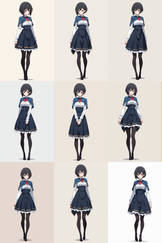 Nova Anime XL v8.0 - キャラクターに指定したデザインの衣装を着せる - プロンプト利用:画像5