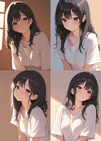 Illustrious派生モデルで、Animagine v3.0 の画風で画像生成したい:画像6