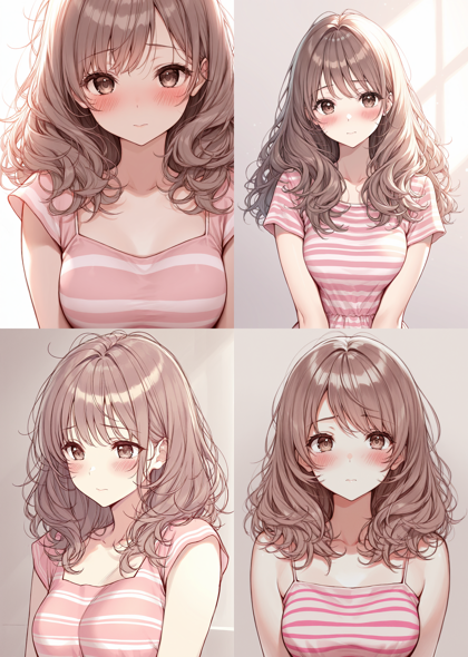 Illustrious派生モデルで、Animagine v3.0 の画風で画像生成したい:画像3