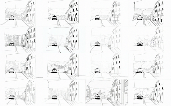 Weight:1.0 - ラフ画像をクリンナップ / ペン入れする (背景・風景シーン):画像9