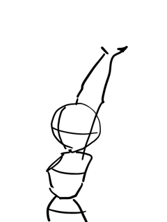 No2 - ドラフト画像、シルエット画像からキャラクターポーズ画像を生成する - ControlNet posetest を利用:画像2